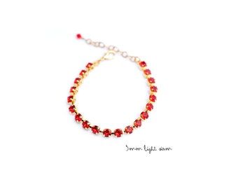 5mm Light Siam bracelet