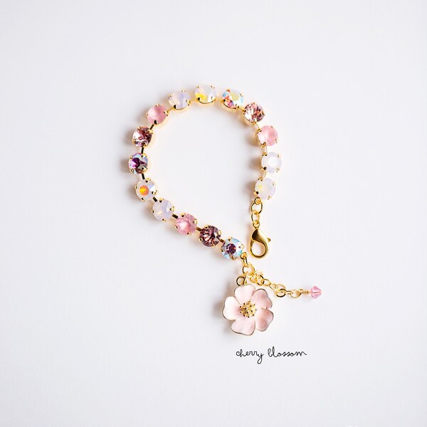 Cherry Blossoms Bracelet- 8mm