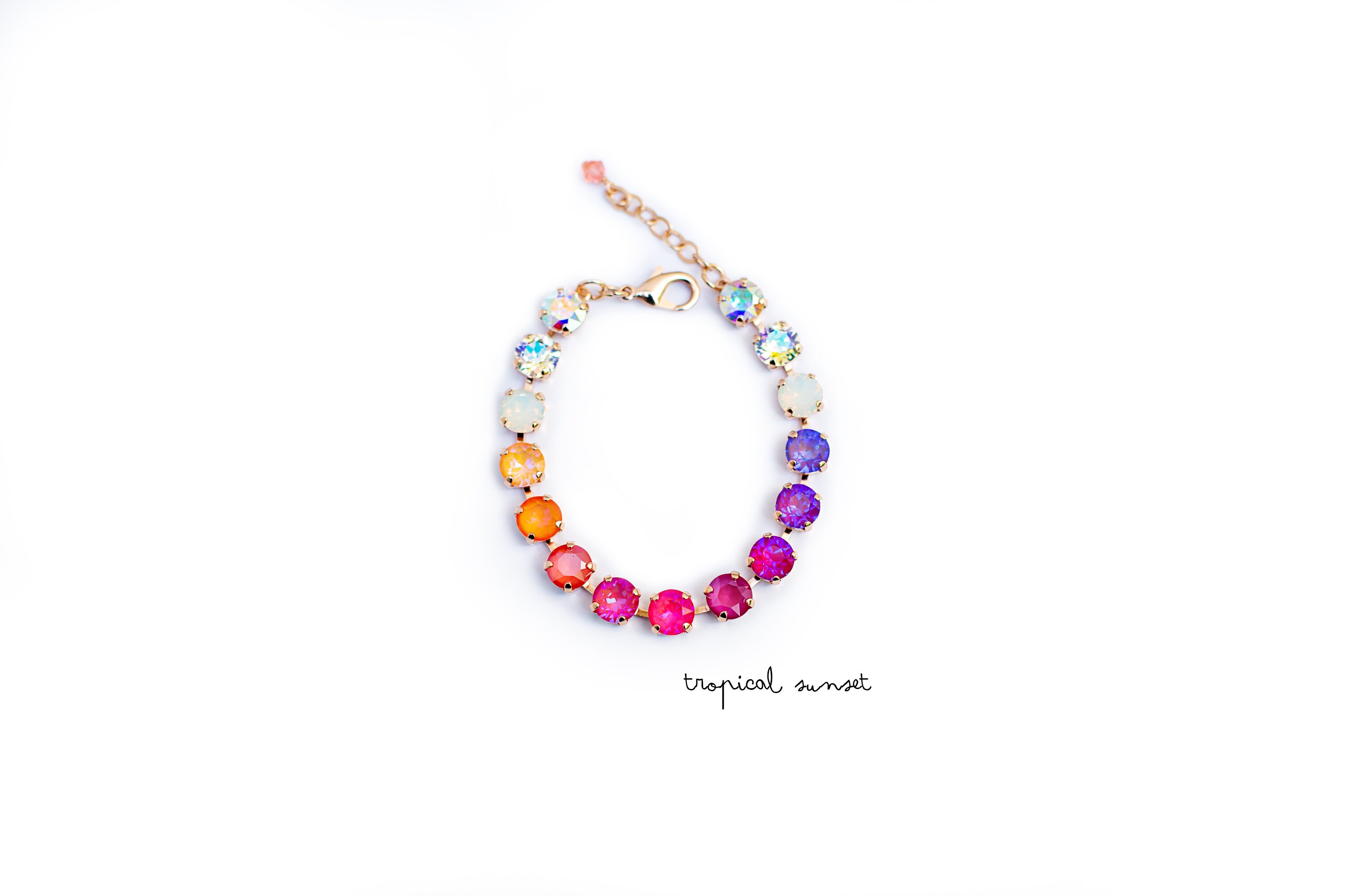 Tropical Sunset - 8mm Bracelet