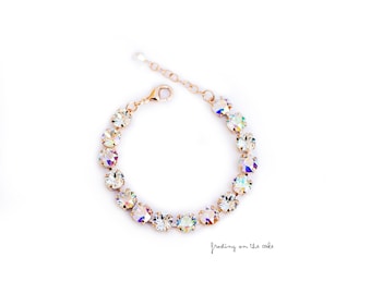 Frosting on the Cake 8mm Bracelet - Choose setting Color