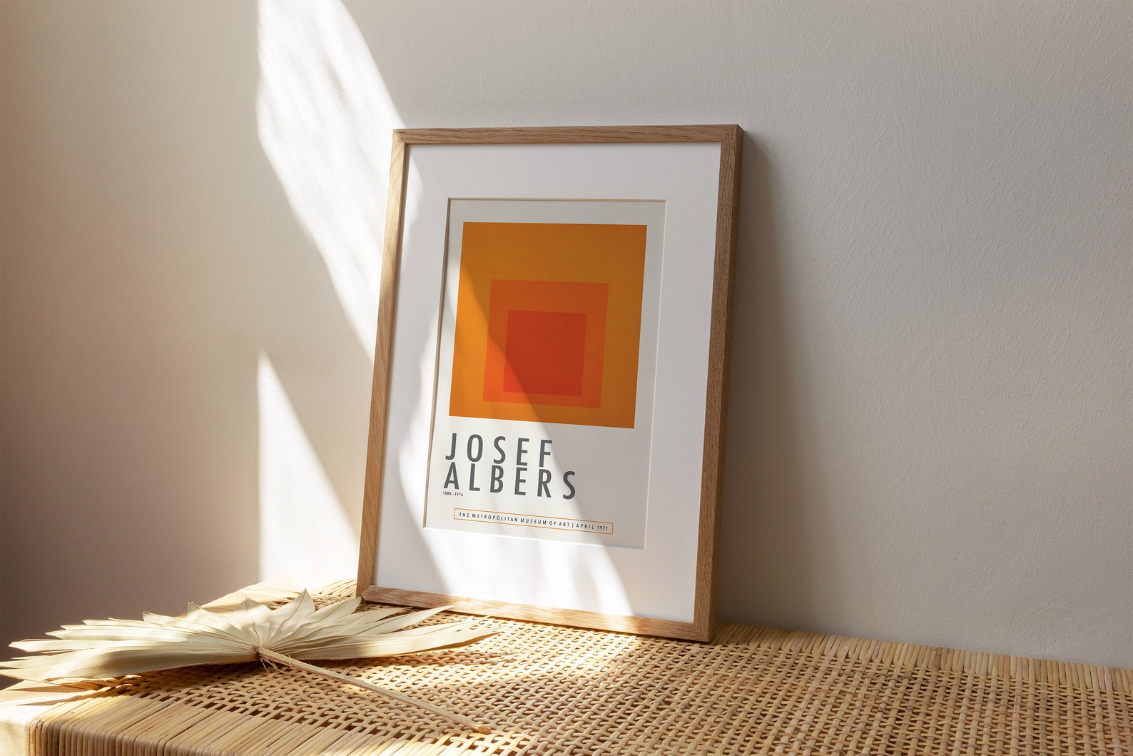 Josef Albers Kunstdruck Josef Albers Hommage an die