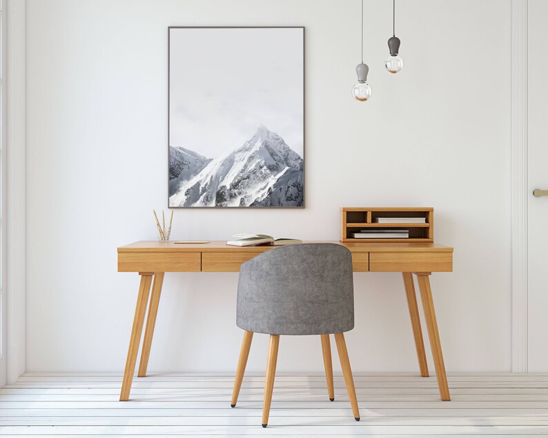 Mountain Print Landscape Photography Mountains Photography PRINT Scandinavian Wall Art 136 Modern Minimalist