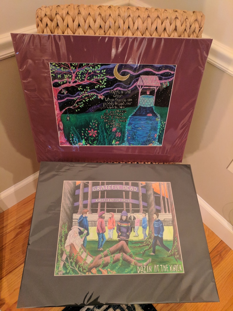 Grateful Dead 'Ripple' Poster 12x18 image 5