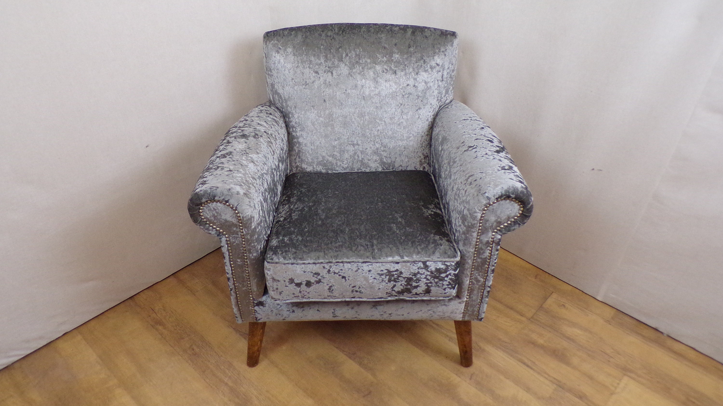 Crushed velvet chair for bedroom cheap