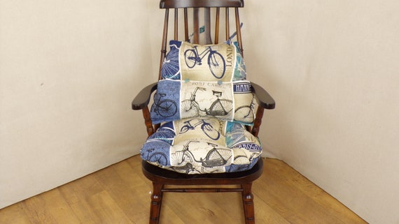 Dark Wood Spindle Back Rocking Chair Refurbished Etsy UK