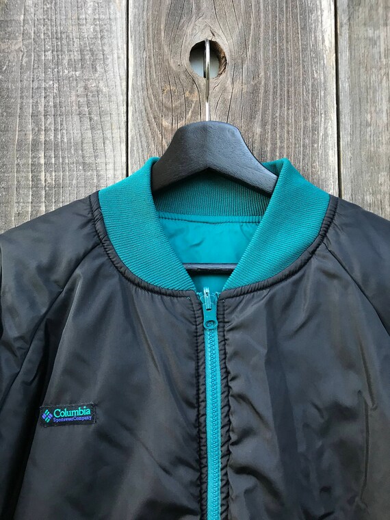 90s Columbia Reversible Jacket Vintage Columbia Sportswear Etsy