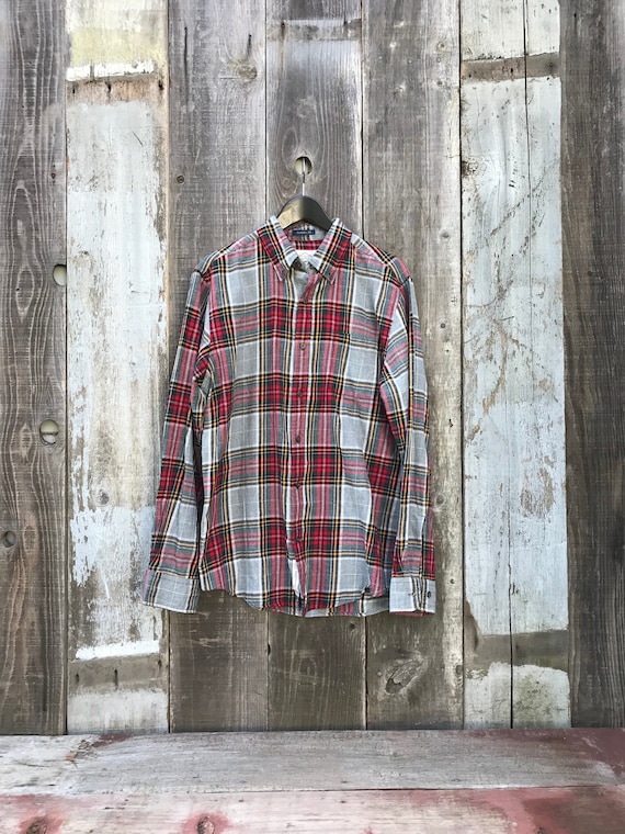 Handsome Mens Flannel Shirt | Long Sleeve Flannel