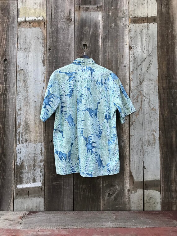 90s Hawaiian Polo | Mens Hawaiian Polo Shirt | 90… - image 4