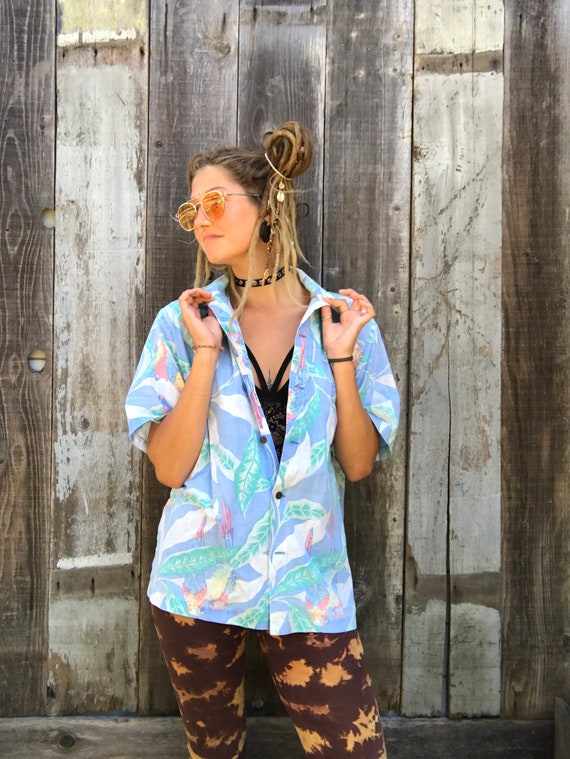 Vintage Hawaiian Shirt | Mens Hawaiian Shirt | Haw