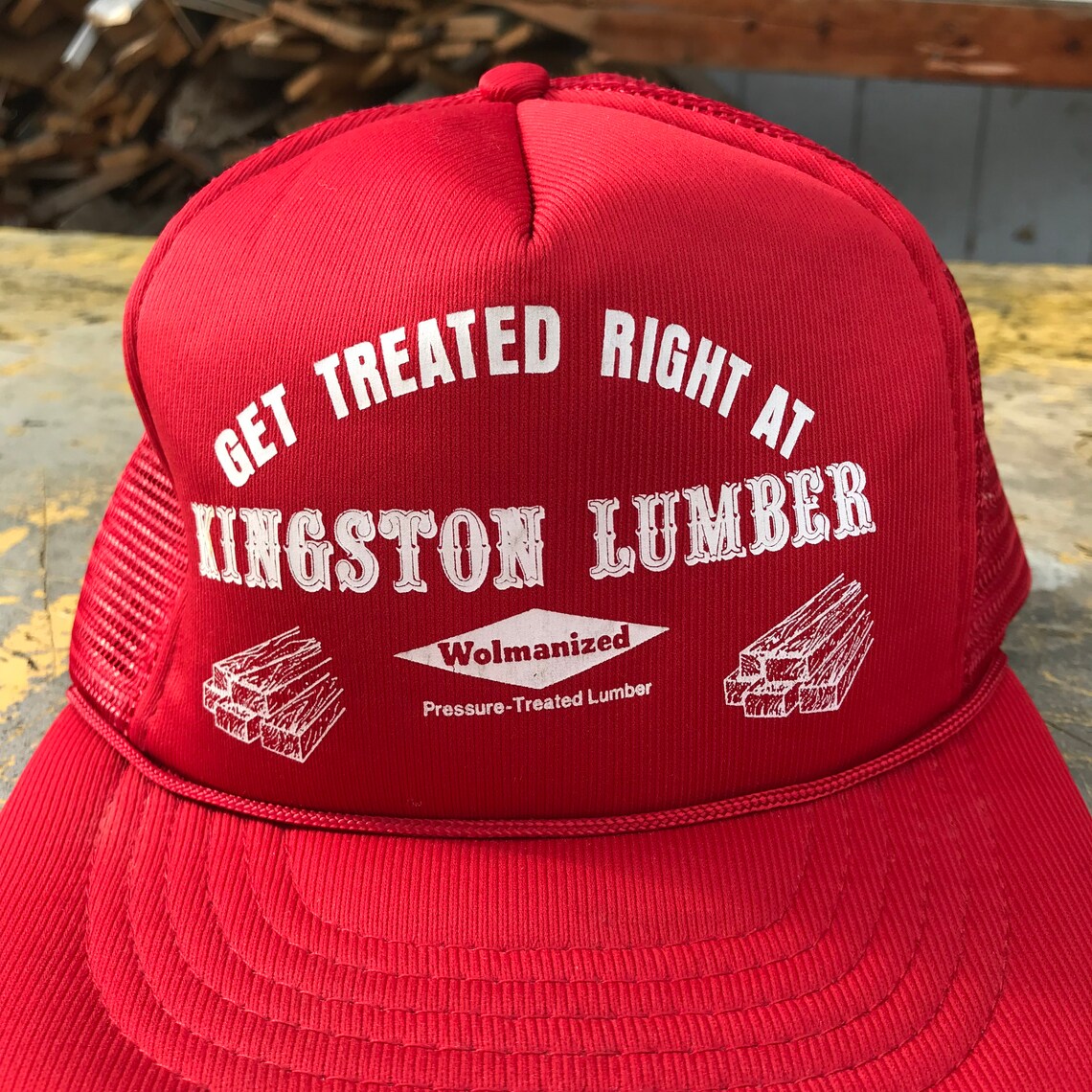 Kingston Lumber Trucker Hat 90s Lumber Trucker Hat 90s Etsy