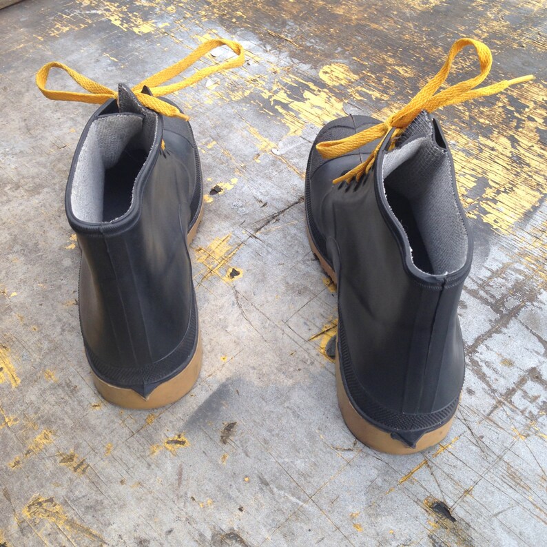 Vintage Onguard Men's Steel Toe Rubber Boots Like New Etsy