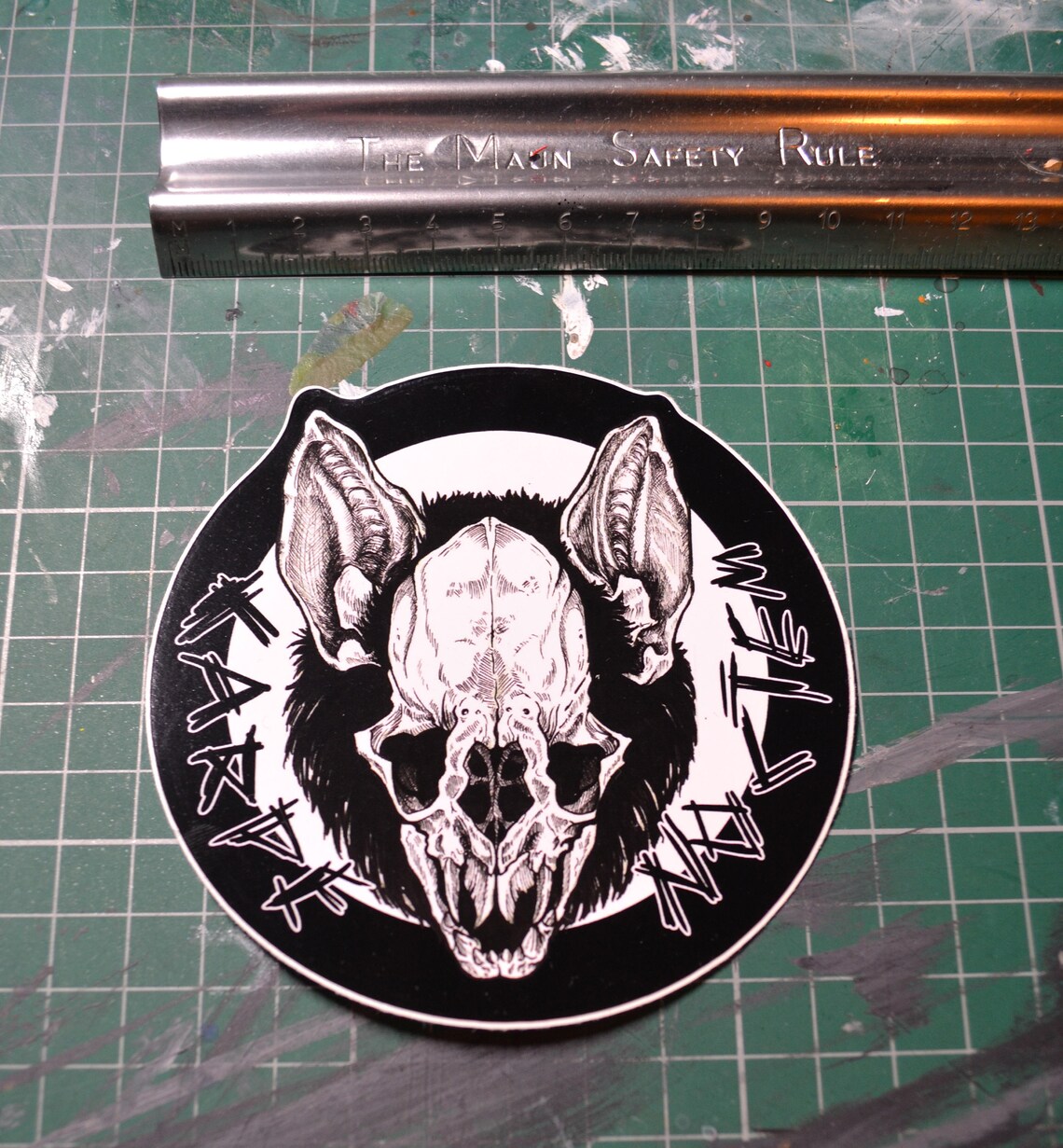 Carpe Noctem: 10cm Vinyl Sticker - Etsy