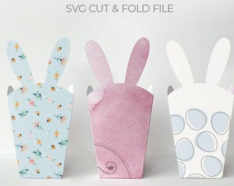 Bunny Ears Easter Basket SVG file