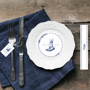 Easter place setting decor printable
