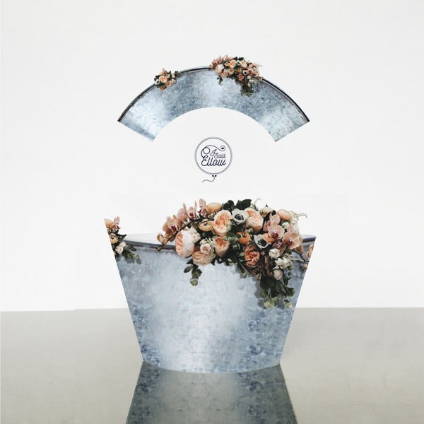 Flower Pot Wrapper Etsy