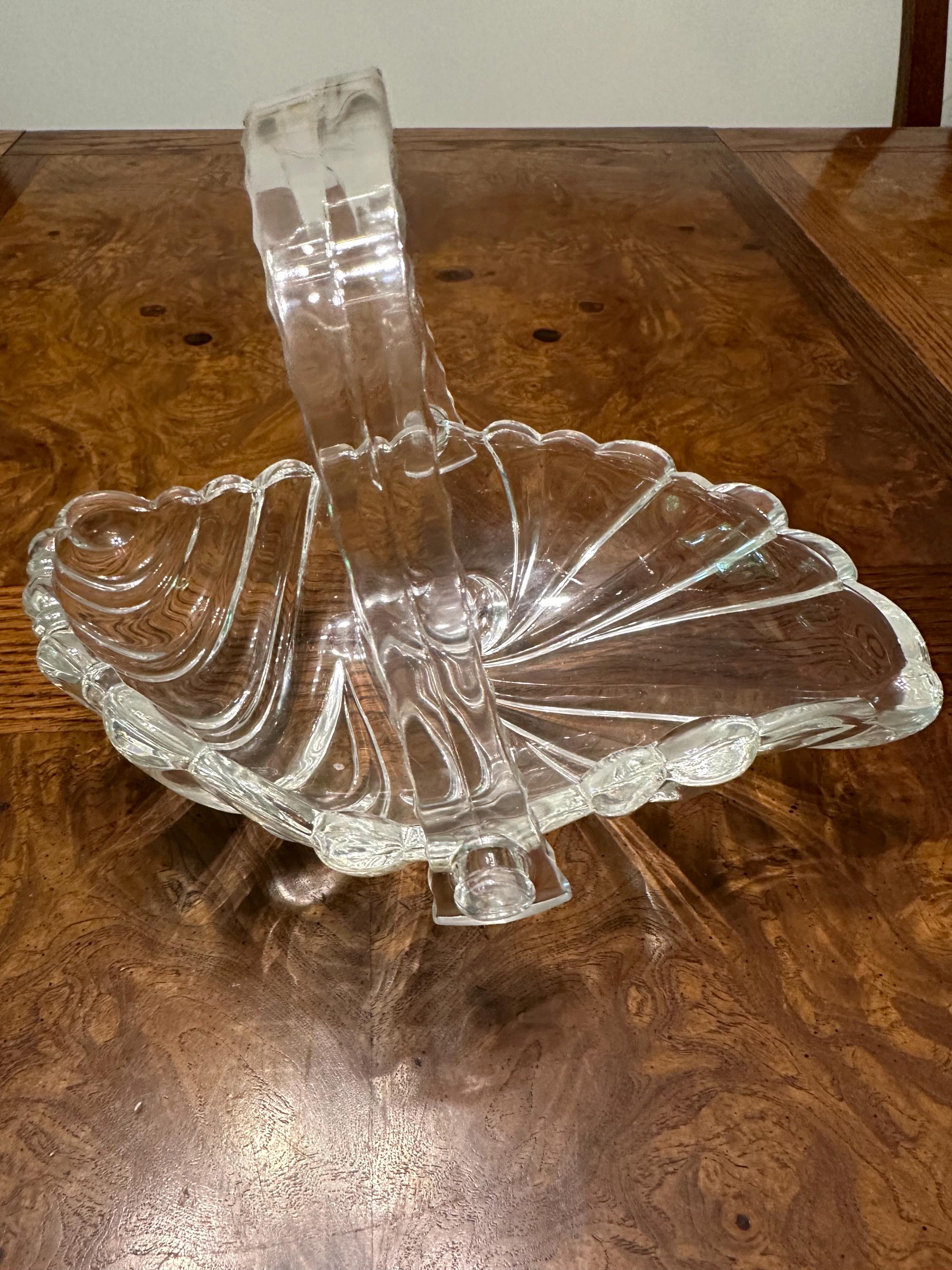 2504 Mikasa Original Walther-Glas Belle Epoque 7.5 Beautiful  RARE Mikasa Crystal Belle Epoque  Dish Rare main image 1
