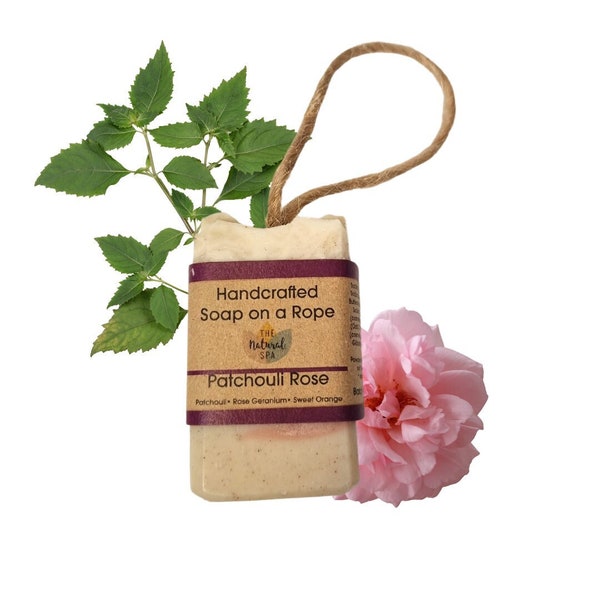 Patchouli Rose Soap On A Rope