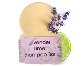 Lavender and Lime Classic Shampoo Bar