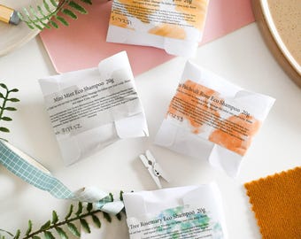 Mini Eco Shampoo Bar | Travel Size | 20g | Choice of Scents