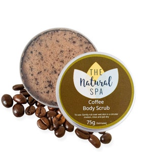 Coffee Body Scrub - 3 different size option Gift for dad, Step Dad gift, Fathers Day