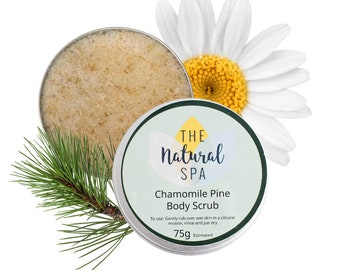 Chamomile Pine Body Scrub - 3 different size option