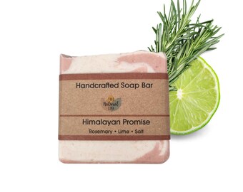 Himalayan Promise Soap Bar, Cold Process Soap, Himalayan Salt, handmade  homemade soap, Rosemary, Salt Spa Bar , natural