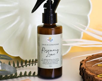 Rosemary Lime Leave-In Conditioner | Lightweight Natural Hair Hydration