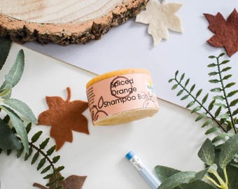 Spiced Orange Classic Shampoo Bar | Plastic-Free Haircare | 70g
