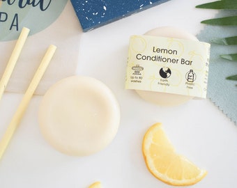 Après-shampoing solide au citron