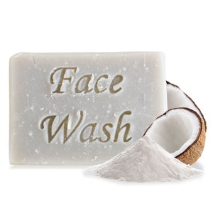 Barra detergente esfoliante per il viso: patchouli, salvia sclarea, arancia dolce
