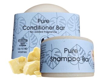 Pure Shampoo and Conditioner Bar set