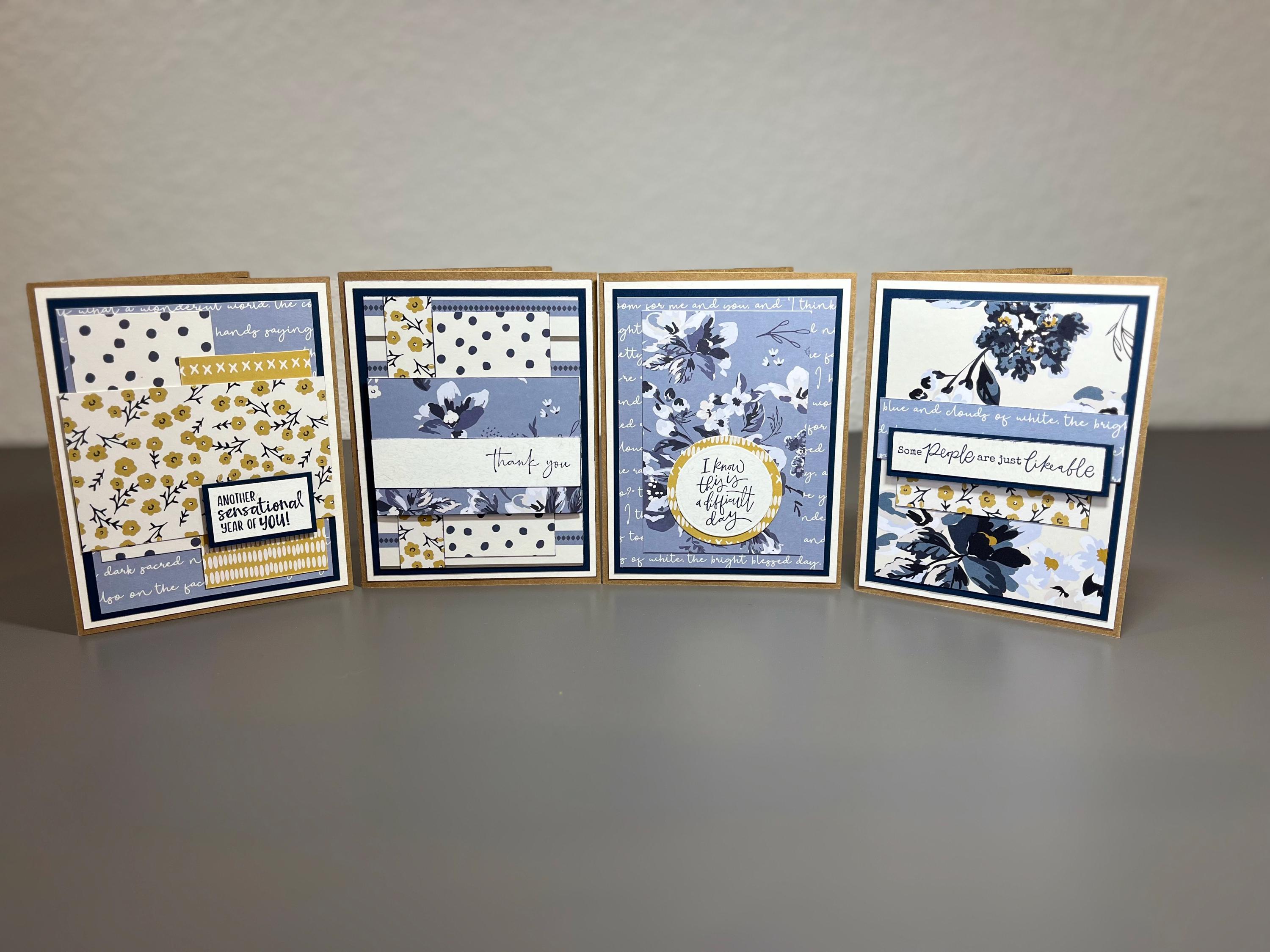Friendship Occasions Greeting Card Set - Set of Four Cards - Etsy