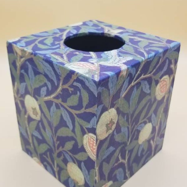 Decoupage Tissue Box Etsy