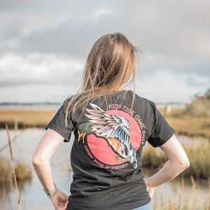 High Tide Game Calls Shirt, Entenjagd Shirt, Jagd Shirt