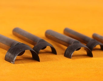 Half Round Cutter Leather Hole Punch for Strap & Belt Ends