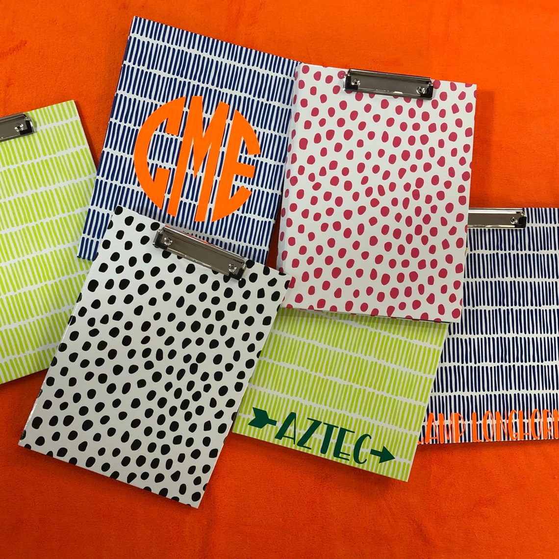 Personalized Portfolio Clipboards Etsy