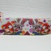Grosgrain ribbon 7/8" cartoon zoo, zootopia, fox, rabbit on white background sold by the yard