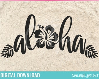 Aloha Beaches Svg Etsy