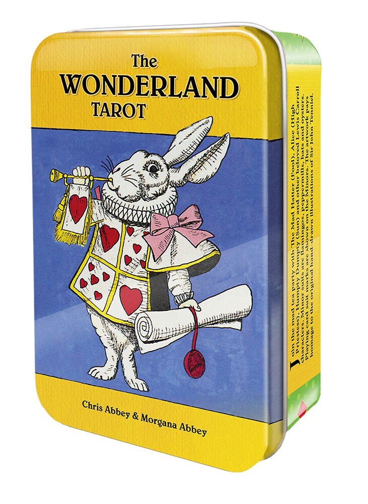 The Wonderland Tarot In A Tin Join The Mad Tea Party With Etsy