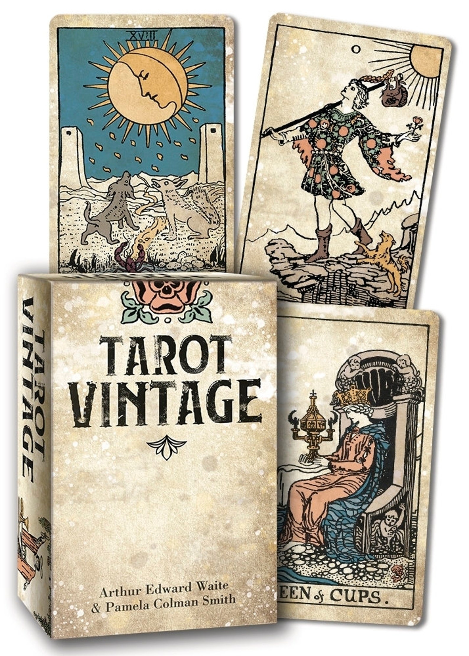 Tarot VintageCreated with a LinenFinish and Antiqued Etsy