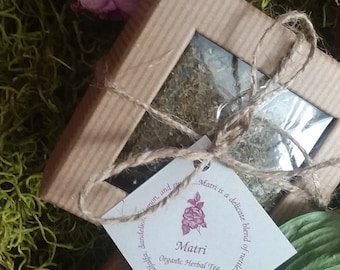 Sacred Rose® Organic Herbal Tea Matri® Organic Herbal Tea Maiden Mother Crone Magickal Tea Healthy Pregnancy Tea Mothers Healing Tea