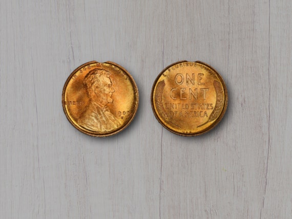 Penny Car Coasters - Rare Wheat Penny 1909 - Neoprene - Coin Collectors - Man Cave, Bar Decor - Drink Coasters - Gag gift, Dad gift for Him