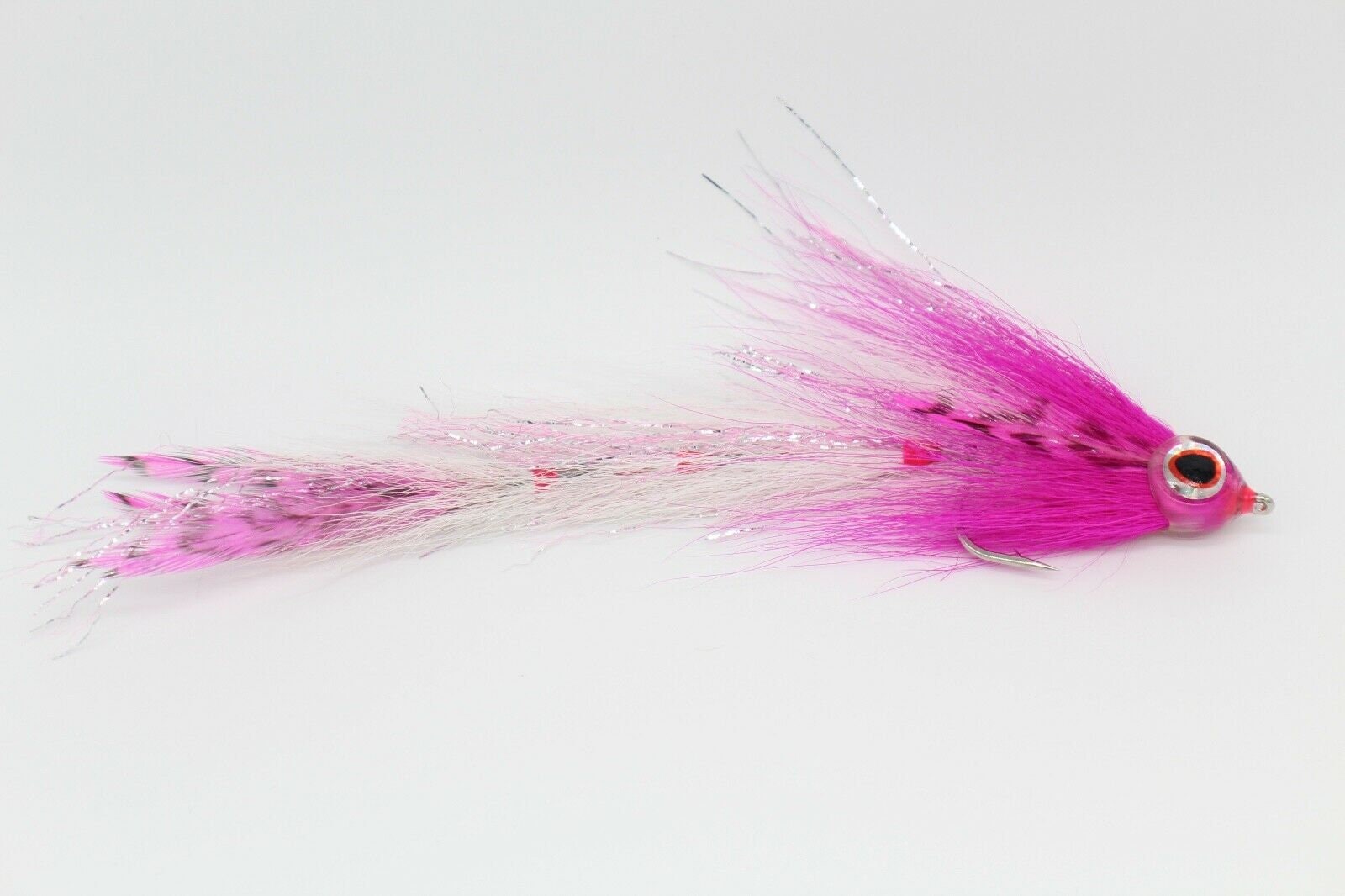 Hot Pink Fishing Lure Big Game Changer Muskie Fly Saltwater Striper Fluke  Flounder Freshwater Pike, Bass, Musky 