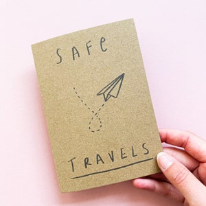 Carte Kraft Voyages en toute sécurité
