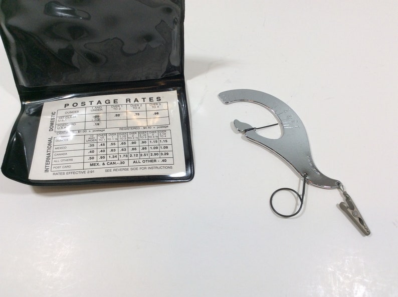 Vintage USPS Handheld Postal Scale Etsy