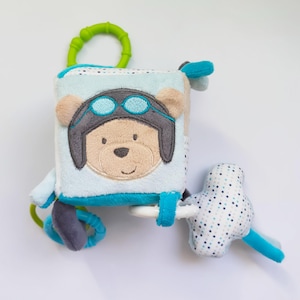 baby activity cube fabric activity cube
