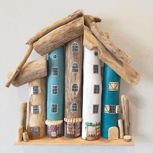 Home decoration wall driftwood interior decoration