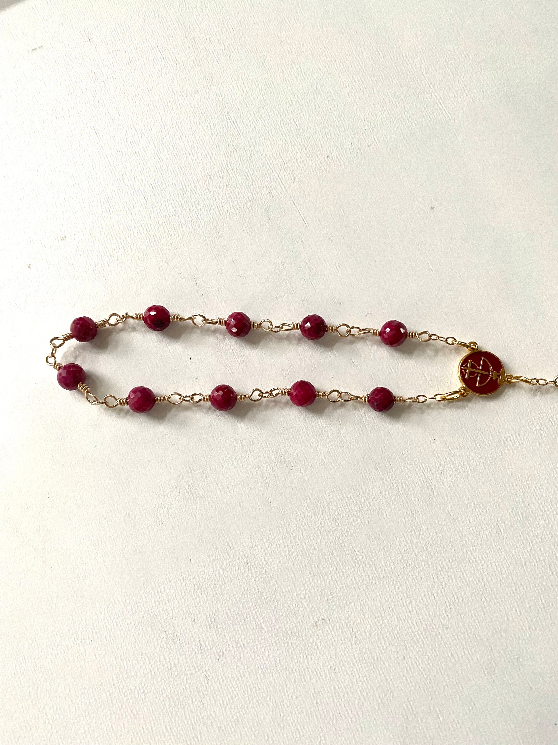 One Decade Ruby Ruby Rosary One Decade - Etsy