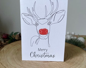 Printable Christmas Card / Robin Card / Downloadable Christmas Card ...