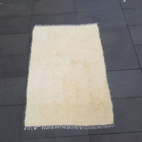 Siirt Angora Teppich 2x9m Türkischer Teppich Vintage Teppich